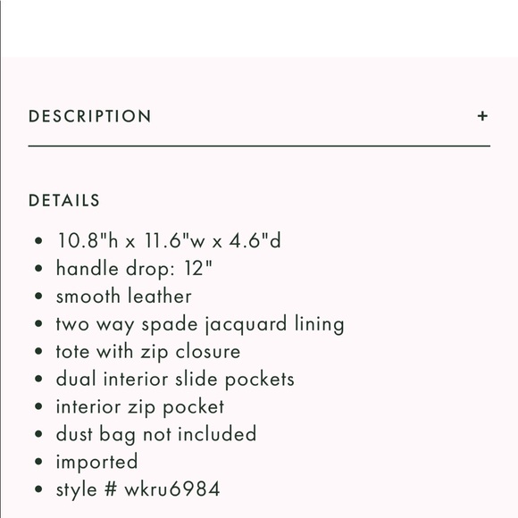 Kate spade Emilia tote🎀 - Picture 5 of 8